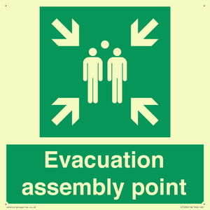 Evacuation assembly point